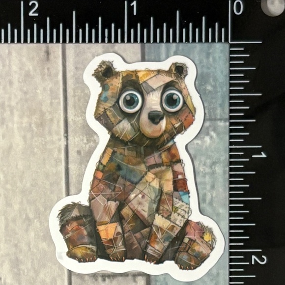 ๐10/$10๐ Retro Spooky Patchwork Object Waterproof Vinyl Sticker Decal - Picture 1 of 1